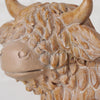Boltze home figuur hooglander 18x9x13cm