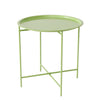 Tavolino da casa Boltze in metallo verde