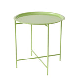 Boltze home tray table metal green - afbeelding 1