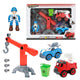 Camion automobilistici giocate set hupliensten con accessori