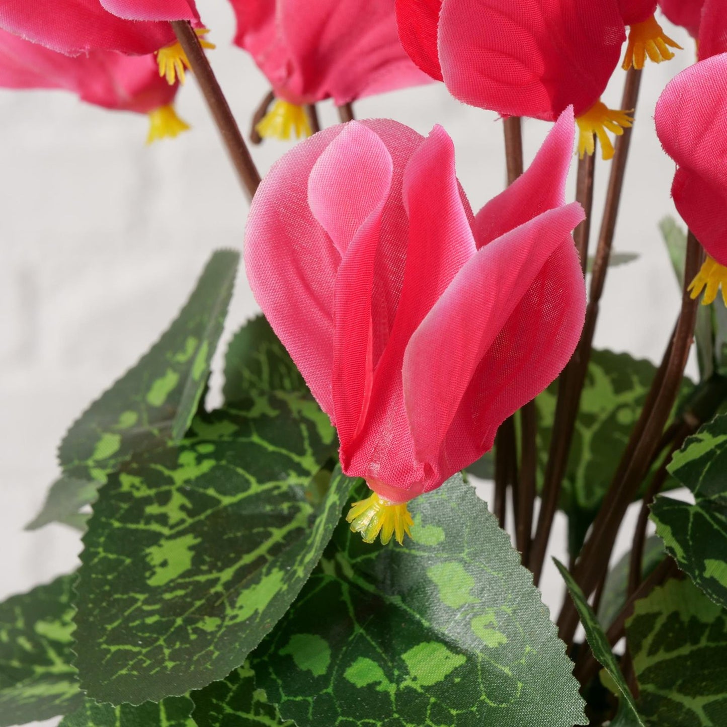 Boltze home planta artificial en maceta rosa h27cm