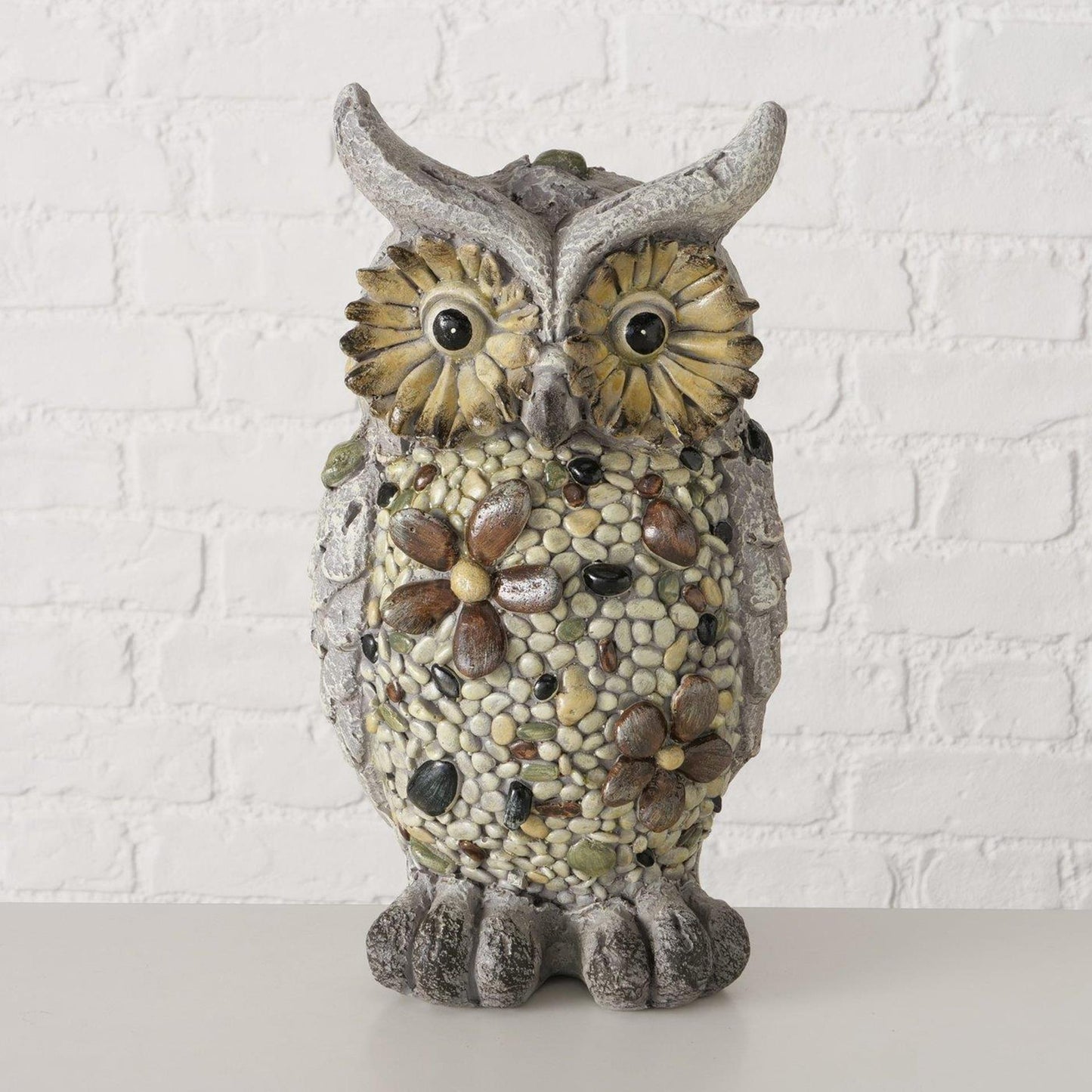 Boltze home figure gufo 21x18x39cm