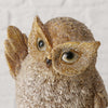 Boltze home figura búho blanet 9,5x8x12,5