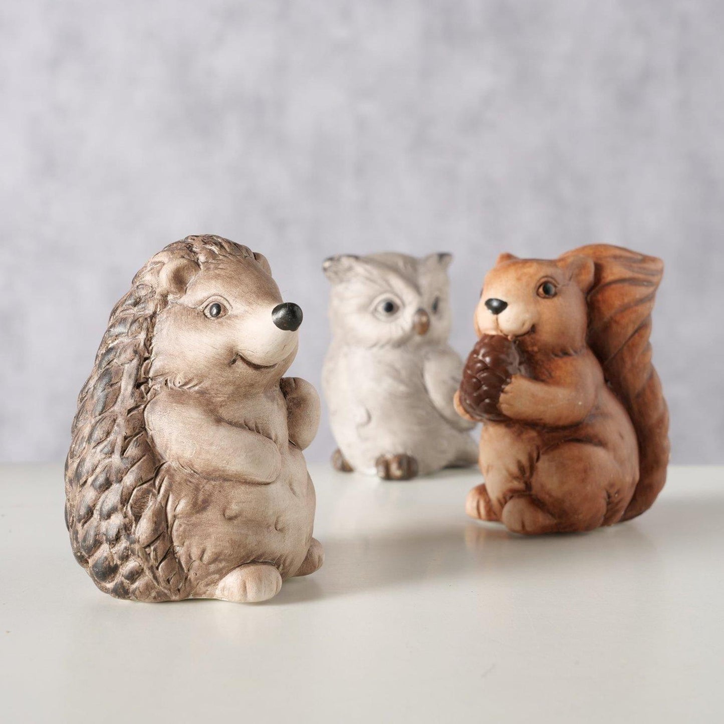 Set di figurine Boltze Home con animali della foresta