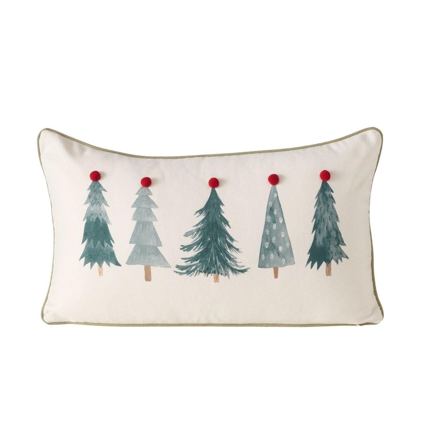 Boltze home cojín árbol de Navidad 30x50x6cm