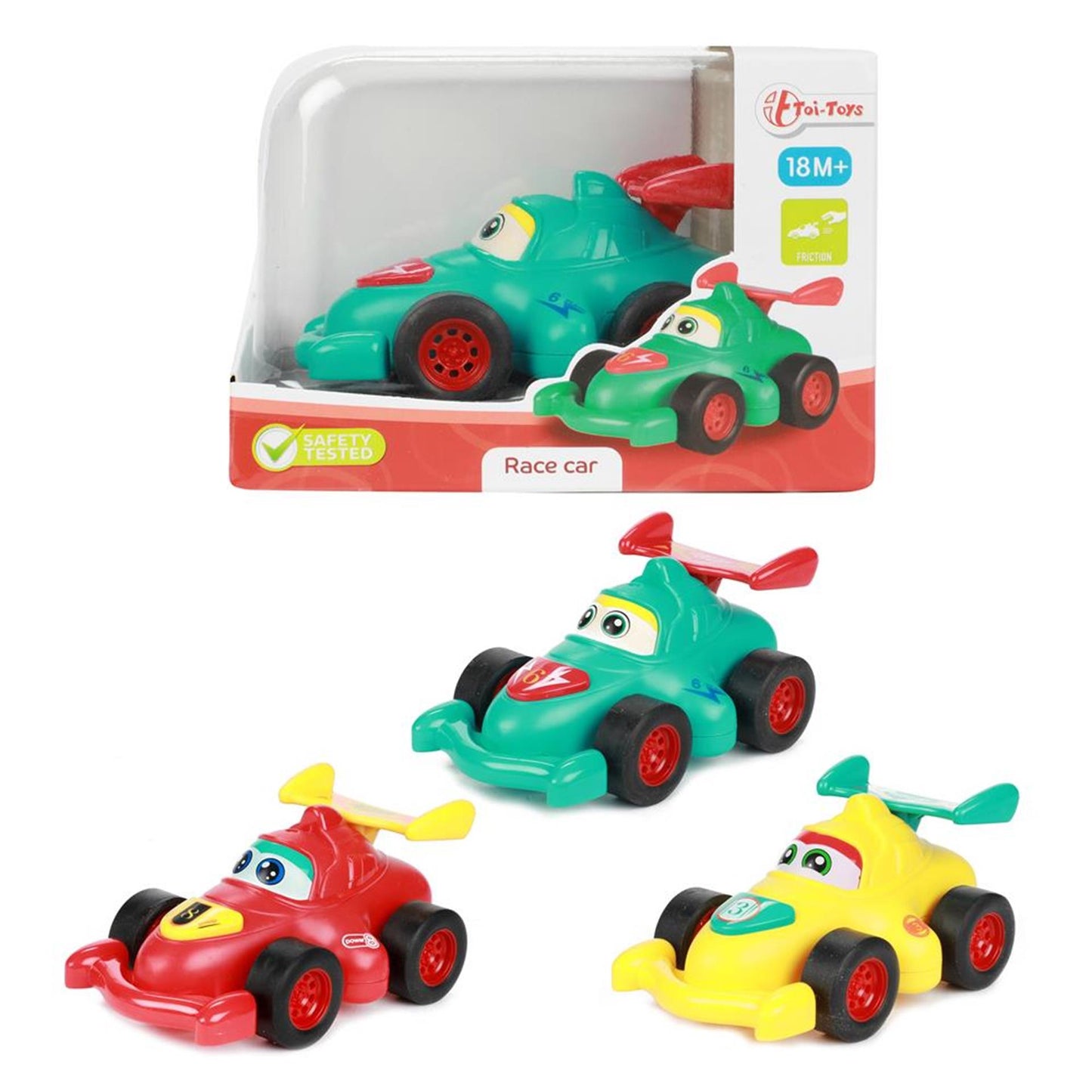Toi-toys little stars raceauto verschillende uitvoeringen