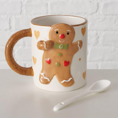 Boltze home Boltze Jumbo Mug Pan di Zenzero Uomo Donna 520ml