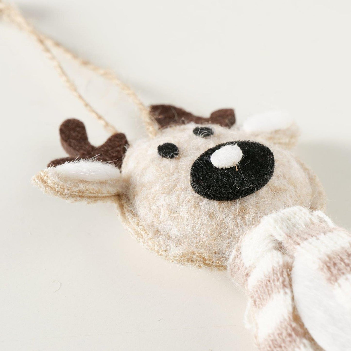 Boltze home Ciondolo natalizio cervo 7x30x14cm