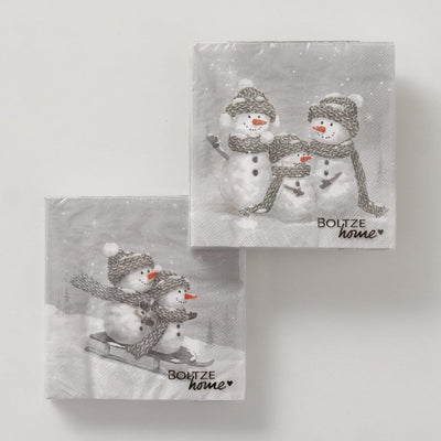 Servilletas para el hogar Boltze Frosty paquete de 20