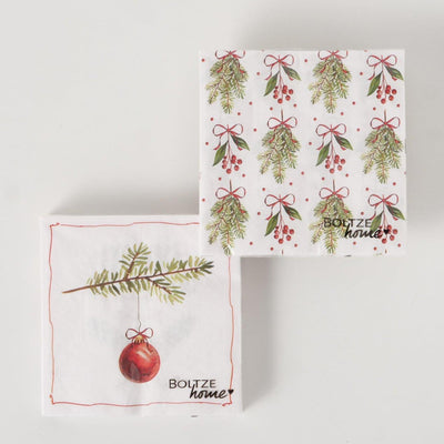 Tovaglioli Boltze Home Noelle, confezione da 20