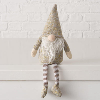 Gnomo domestico Boltze con gambe penzolanti
