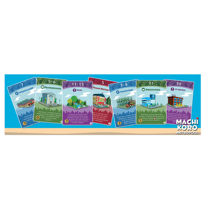 Juegos Goblin White Machi Koro Expansión Metrópolis