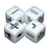 White goblin games railroad ink - deep blue version dice game