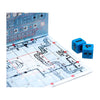 White goblin games railroad ink - deep blue version dice game
