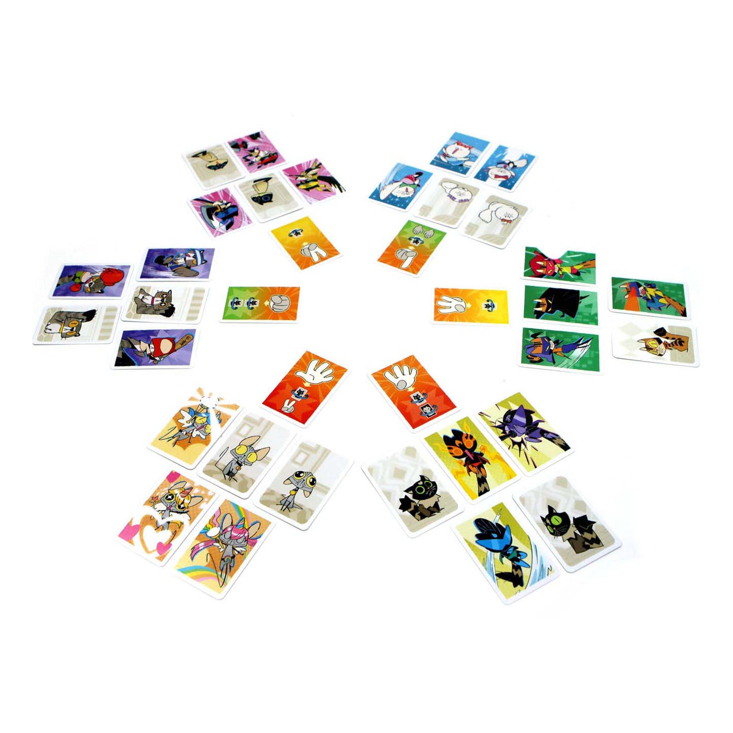 Van der Doelen White Goblin Supercats Card Game junior