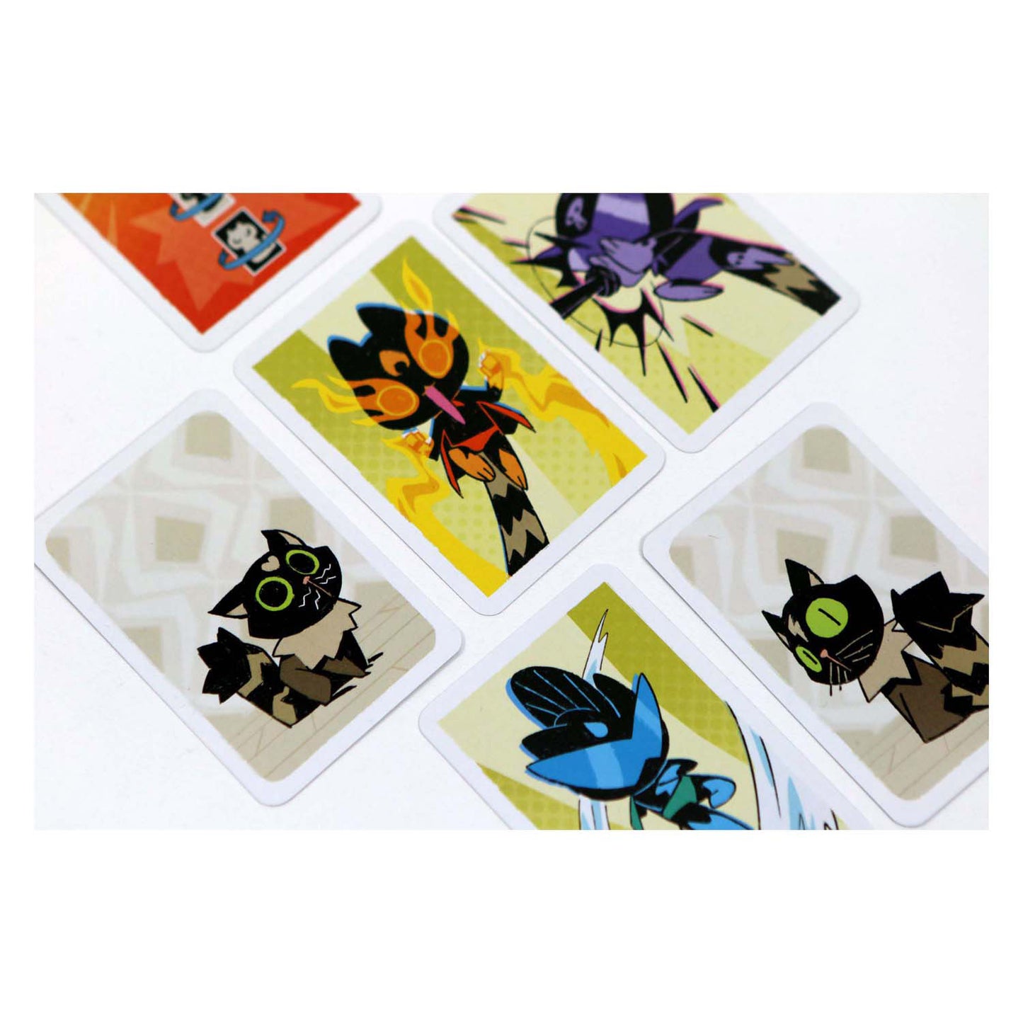 Van der Doelen White Goblin Supercats Card Game junior
