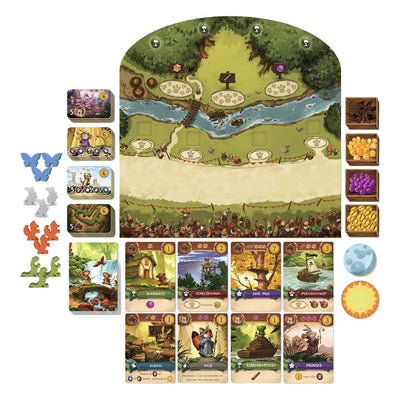 Giochi goblin bianchi everdell junior - gioco da tavolo