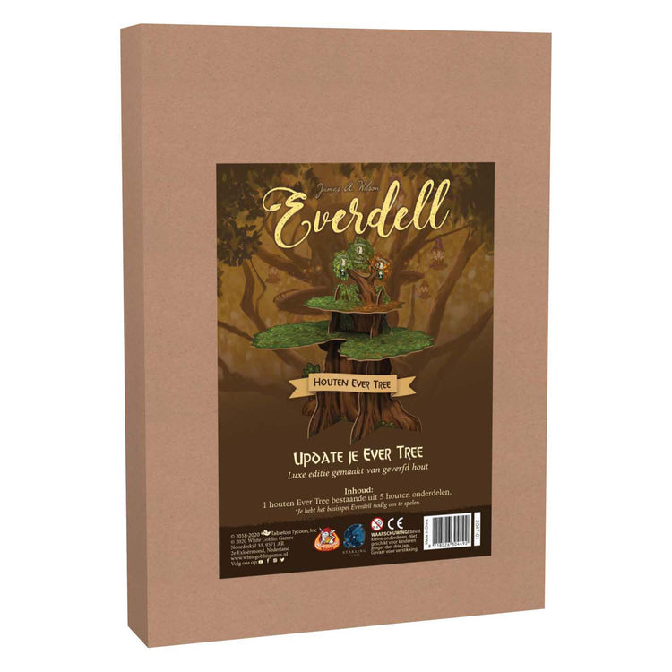White goblin games - everdell: houten evertree - familiespel - 1 tot 4 spelers - 40 minuten - vanaf 12 jaar