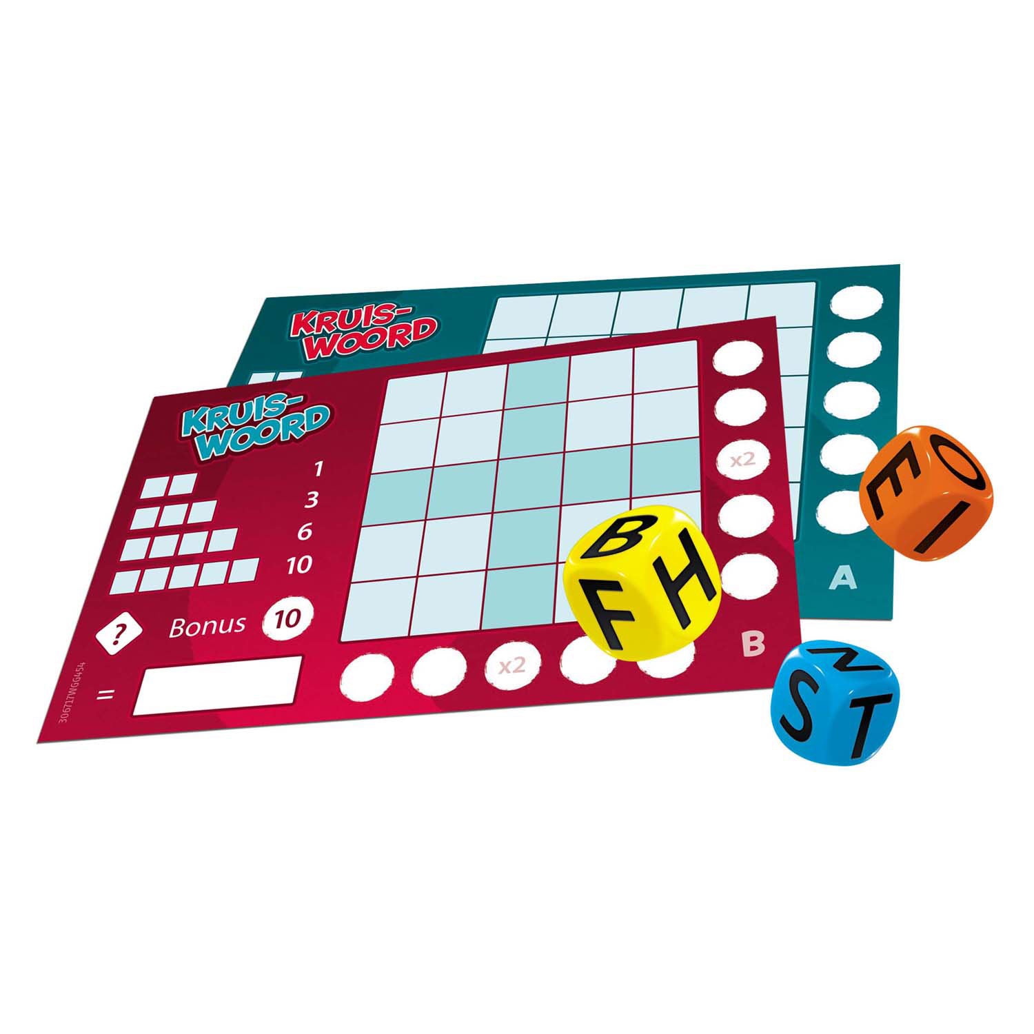 Crucigrama de juegos de duendes blancos - juego de dados