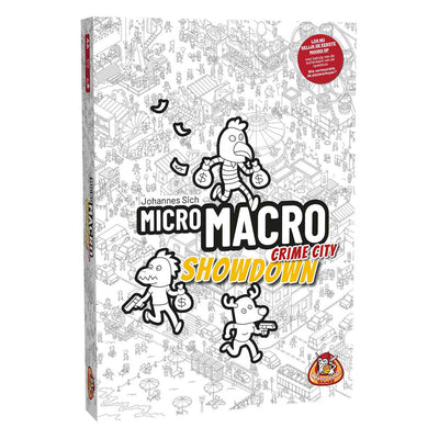 Giochi di goblin bianchi micromacro - resa dei conti della città del crimine - gioco da tavolo