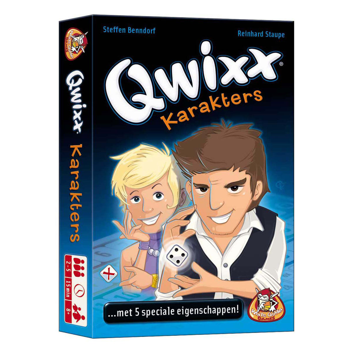Giochi di goblin bianchi personaggi qwixx - espansione