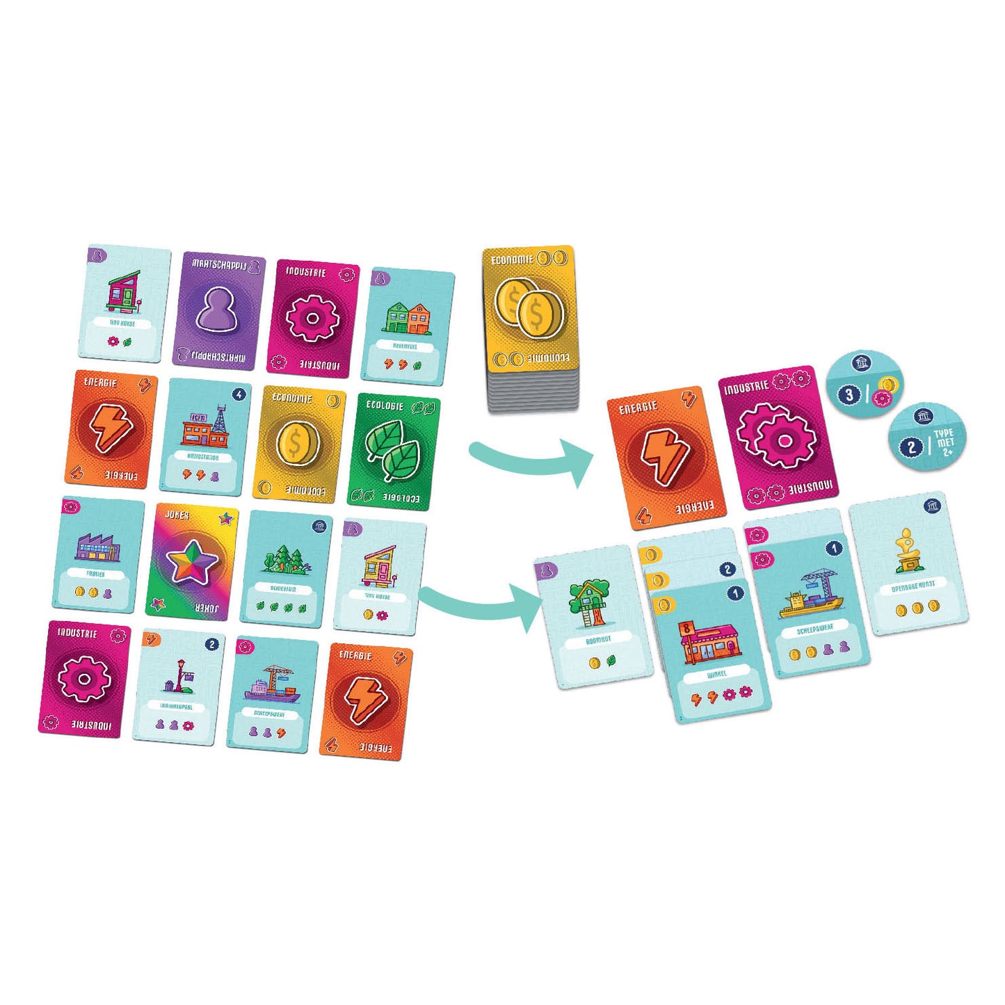 Wancelot point city card game