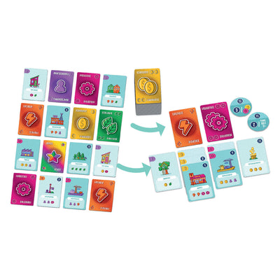 Juego de cartas de la ciudad de Wancelot Point