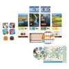 White goblin games - cascadia: rolling rivers - dobbelspel - 1 tot 4 spelers - gezelschapsspel - natuur strategie - flip-roll-and-write spel