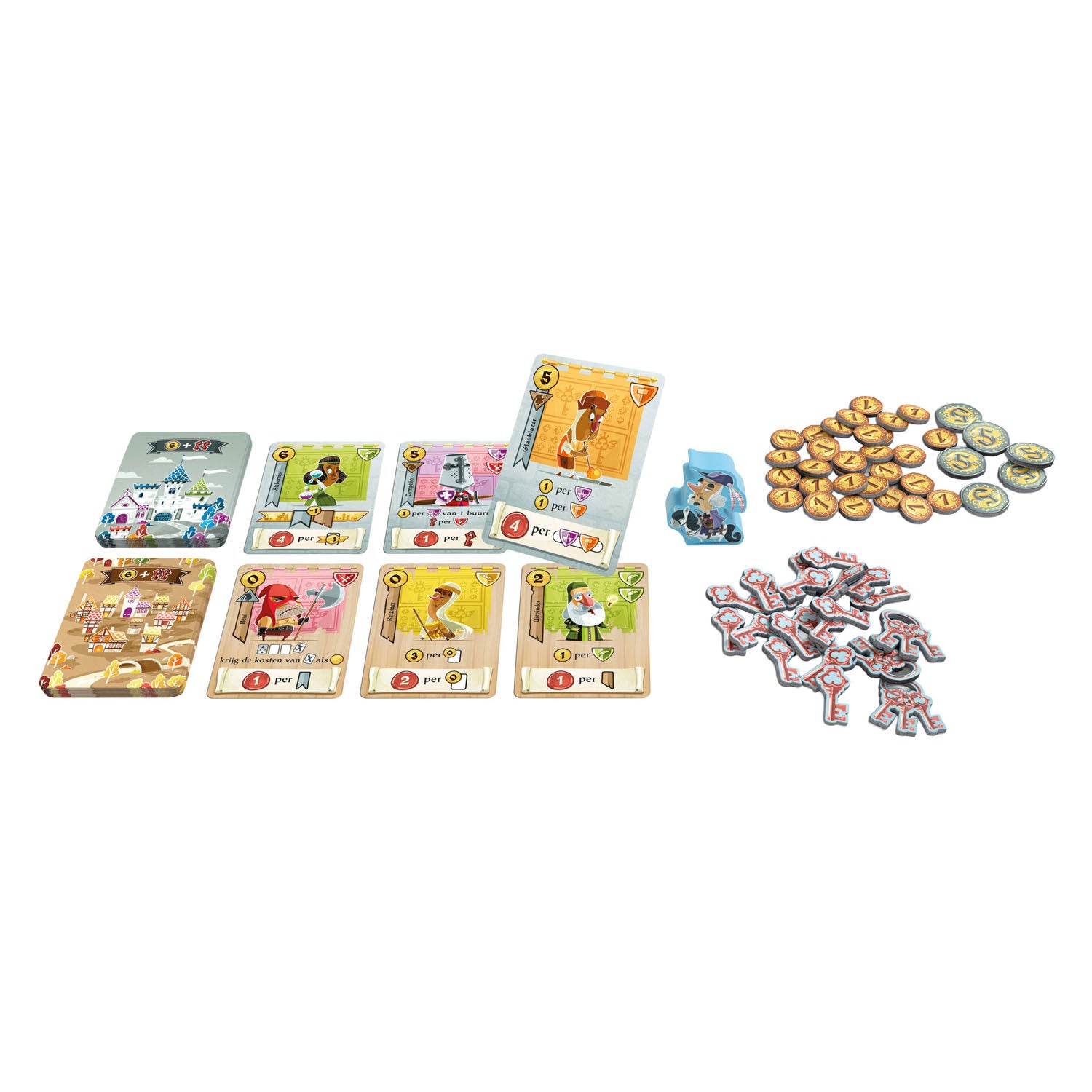 White Goblin Games Gioco di carte combinato castello - da 2 a 5 giocatori