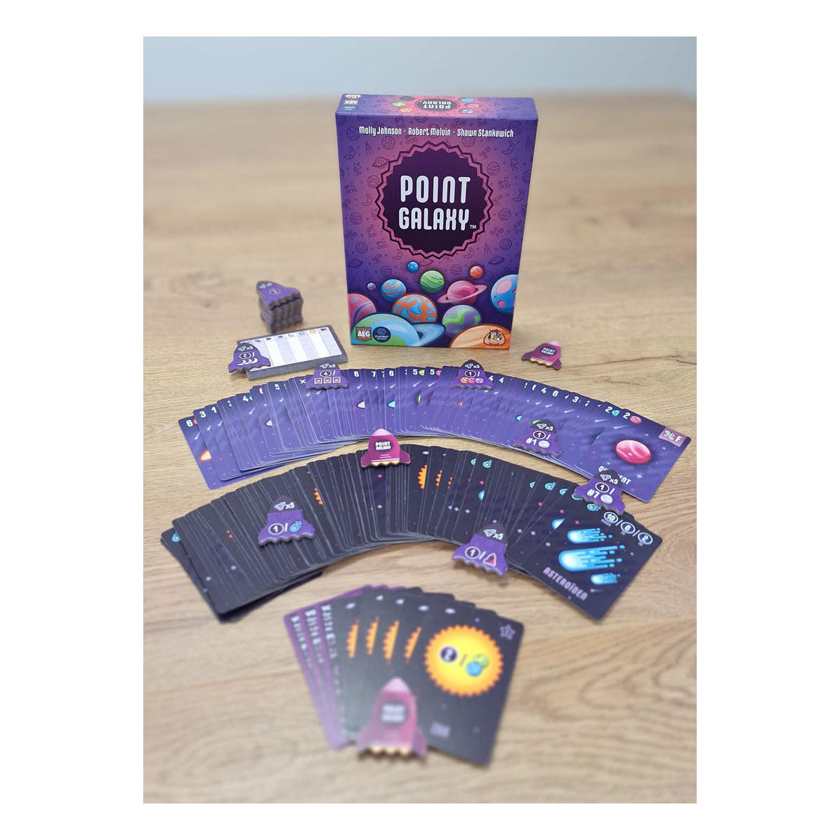 White Goblin Games Point Galaxy - gioco di carte