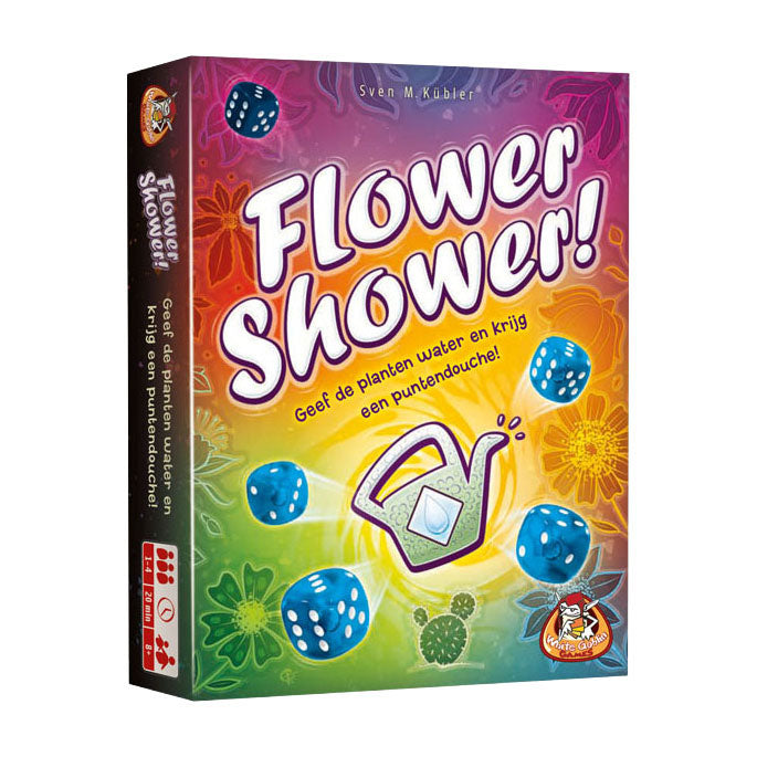 Juegos de duende blanco lluvia de flores - juego de dados