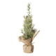 Boltze home kunstkerstboom in jute zak pijnboom ã˜12xh30cm