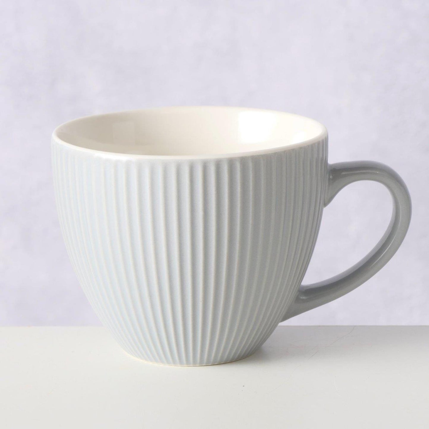 Taza Boltze home gris 420ml ø10,7cm