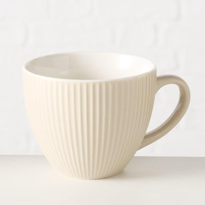 Boltze tazza casa beige 420 ml ø10,7 cm