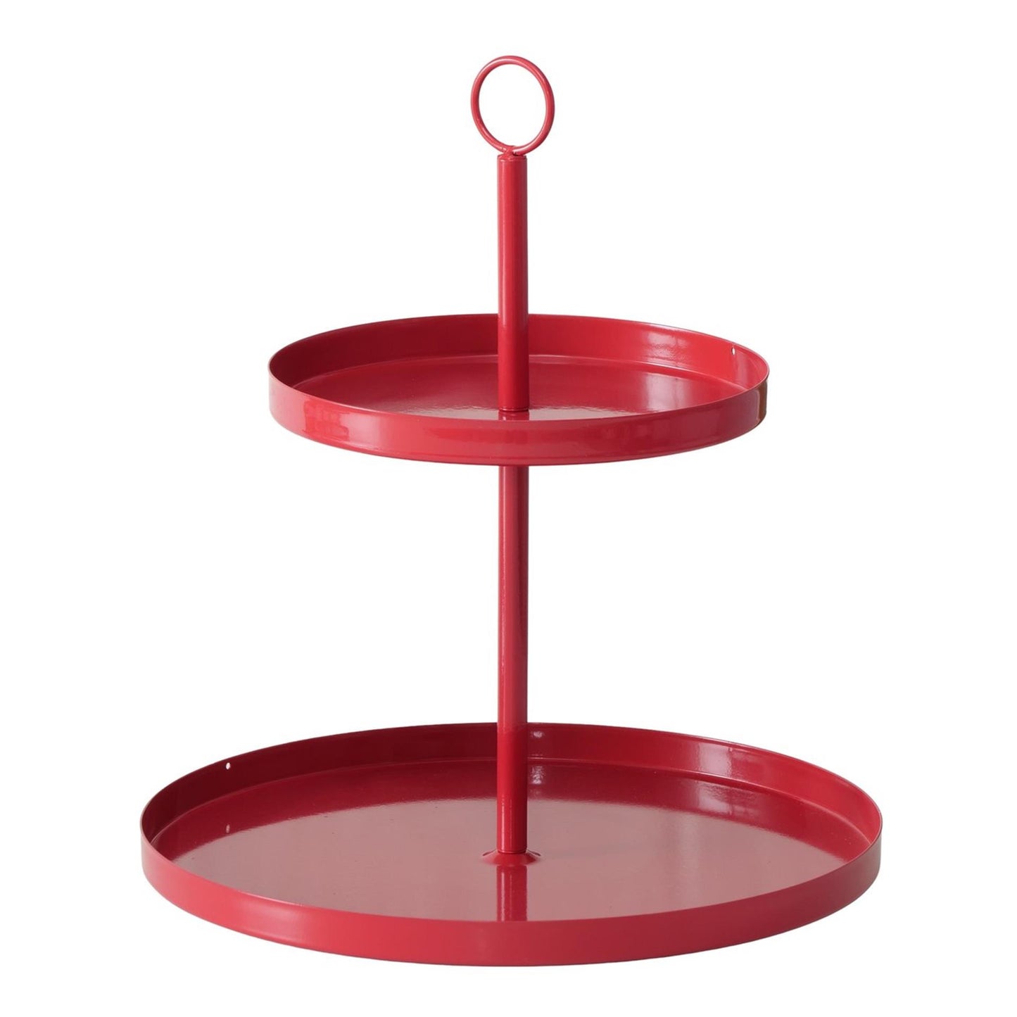 Boltze home etagère rood ø30xh34cm