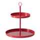Boltze home etagère rosso ø30xh34cm