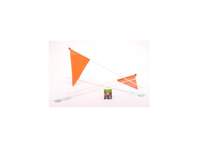 Bandera de bicicleta Johntoy Wangel Oranje Divisible