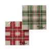 Servilletas para el hogar Boltze a cuadros, paquete de 20