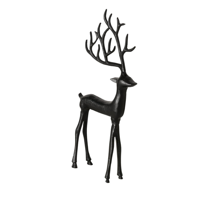 Boltze home figure cervo nero 18x3x38 cm
