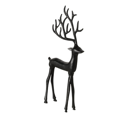 Boltze home figure cervo nero 18x3x38 cm