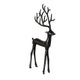 Boltze home figure cervo nero 18x3x38 cm