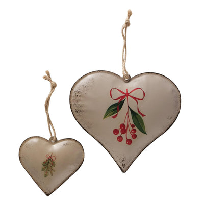 Ciondolo Boltze home deco a forma di cuore set a 2