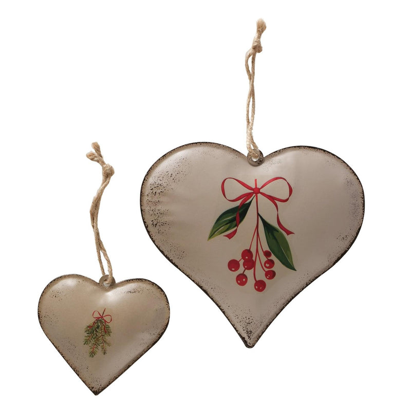 Ciondolo Boltze home deco a forma di cuore set a 2