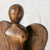 Boltze home figura angelo in legno 16x35 cm