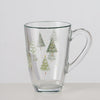Boltze home taza árbol de Navidad cristal 325ml