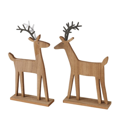 Boltze figura domestica cervo 20x5x30 cm