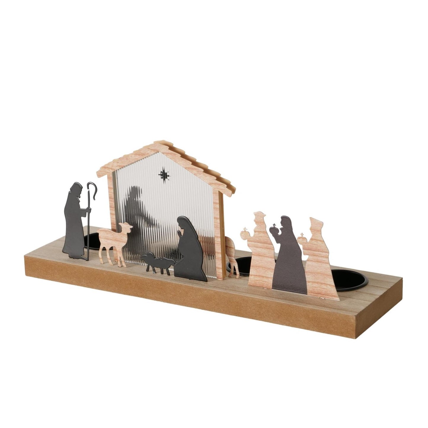 Escena navideña Boltze home 30x9,2x12,5cm