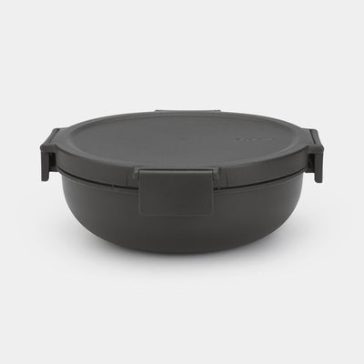 Brabantia Insalata Pranzo MASSA PRENDARE 1,3L Grigio scuro