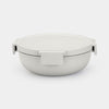 Brabantia saladebak 1,3l light grey