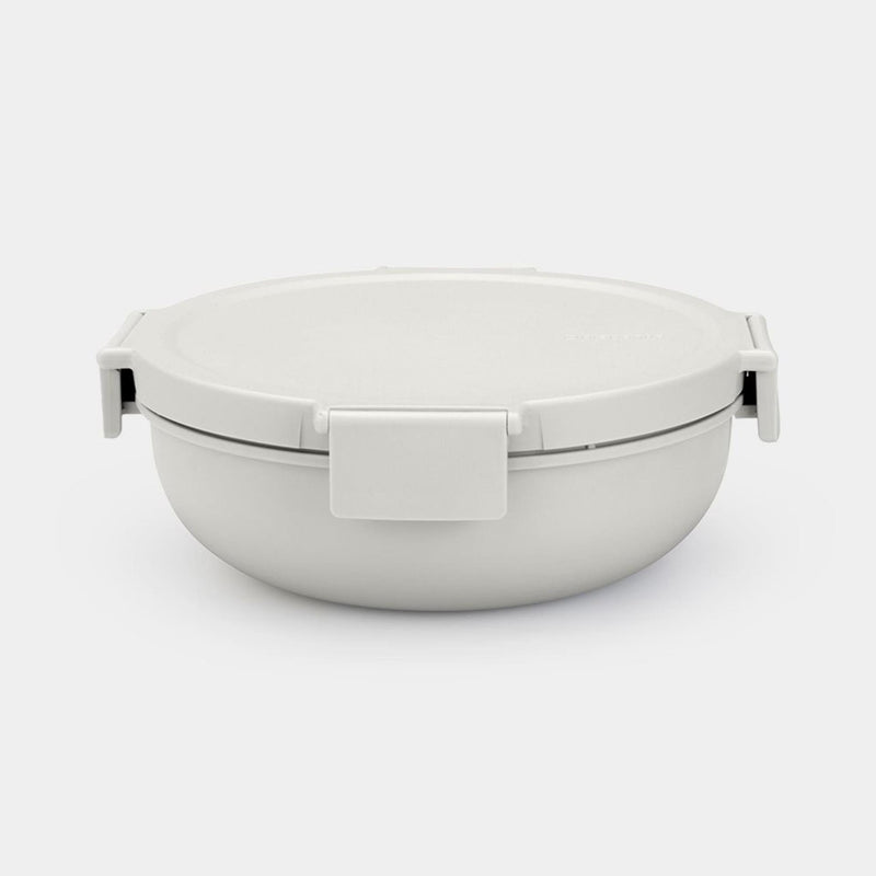Brabantia saladebak 1,3l light grey